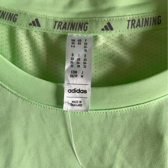 adidas Green Short Sleeve Tee - Picture 5 of 7